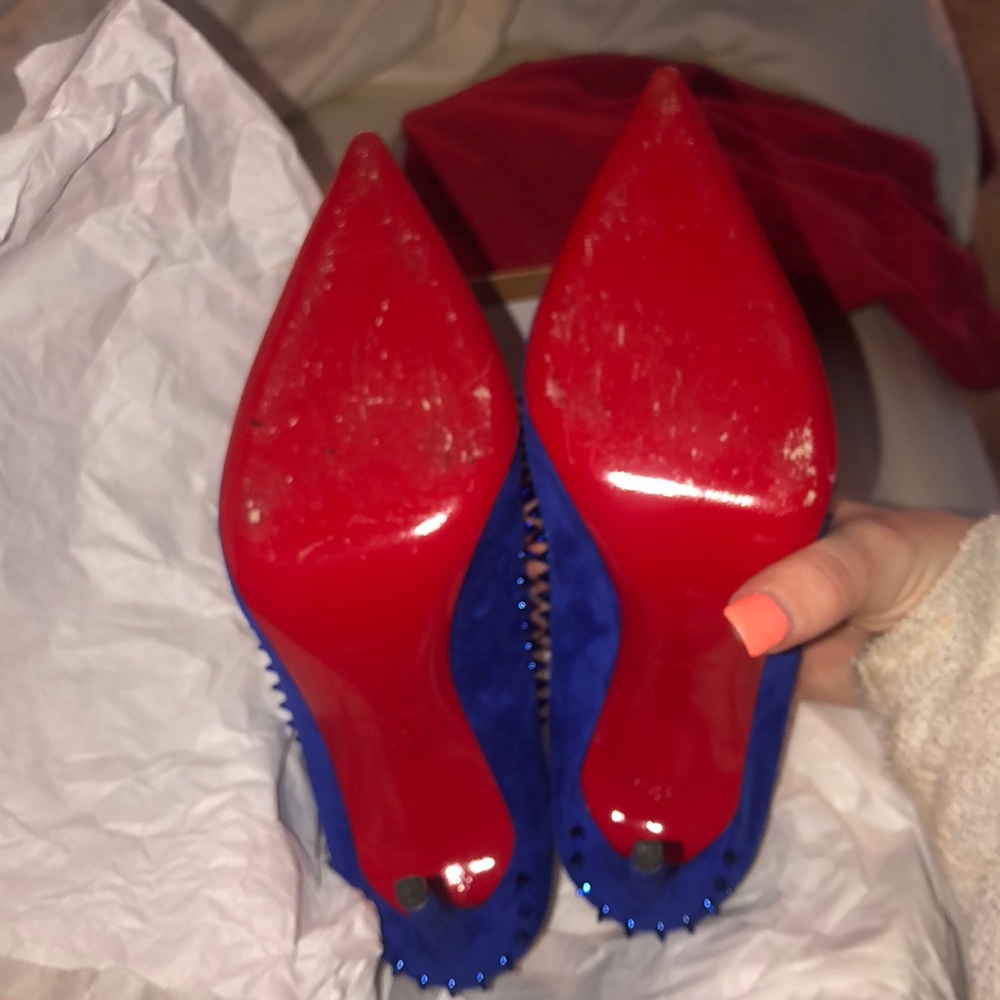 Christian Louboutin studded pumps